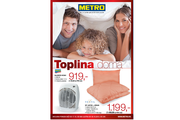 Metro katalog - Toplina doma