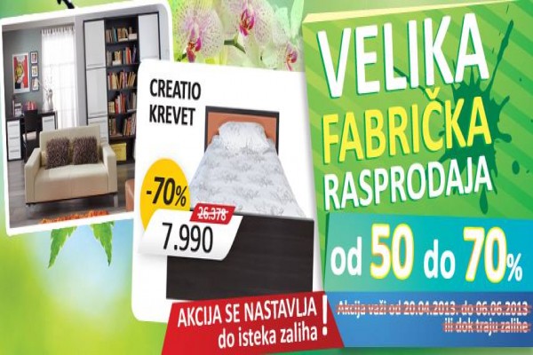 Maxi Meble Velika akcija dok traju zalihe