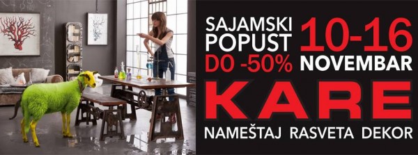 Sajamski popust u Kareu