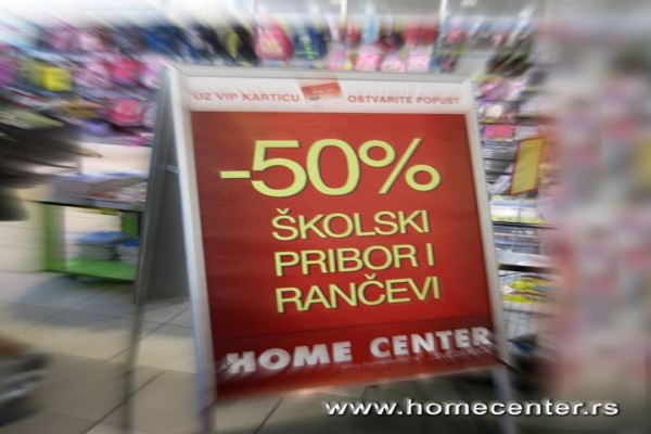 Home Center akcija rančevi i školski pribor do 50% popusta