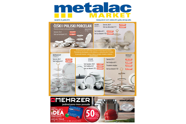 Metalac Market Katalog Oktobar 2013