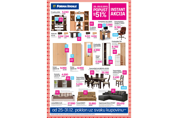 Forma Ideale instant akcija!!!