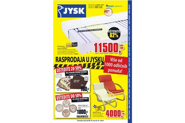 JYSK katalog - Januar 2014 - 2
