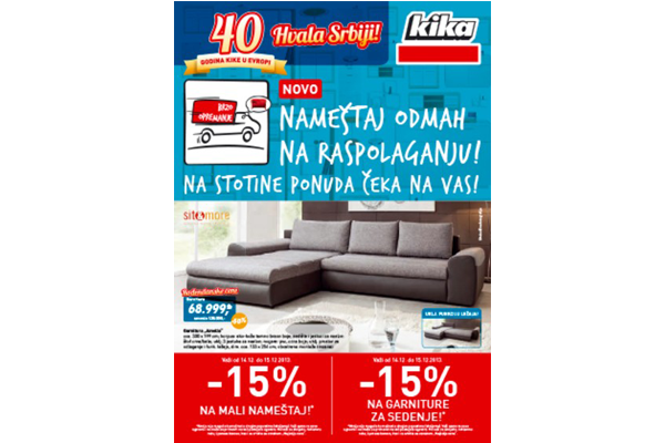 Kika Katalog Decembar 2013 - Brzo opremanje doma!