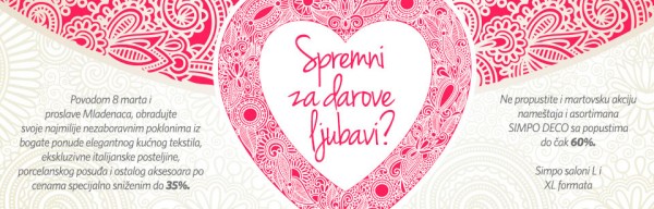 Simpo akcija - 8 Mart