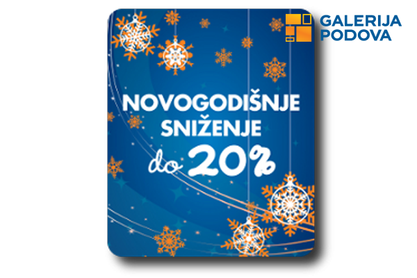 Galerija podova - Novogišnja akcija