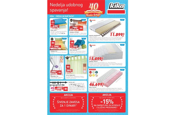 Kika katalog septembar 2013 -Nedelja udobnog stanovanja!