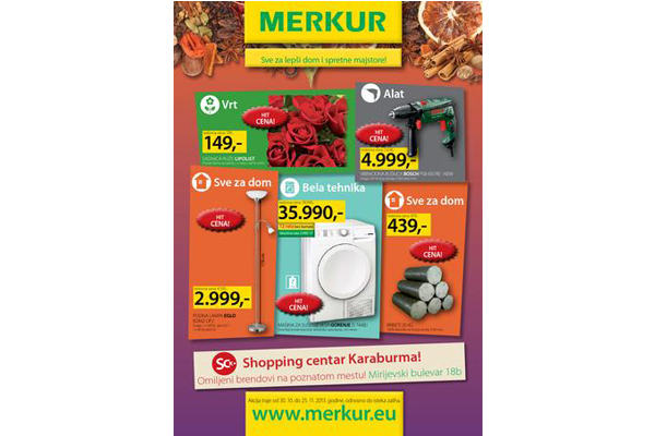 Merkur katalog Novembar 2013