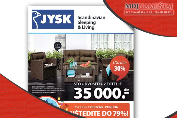 JYSK katalog Mart - April 2015