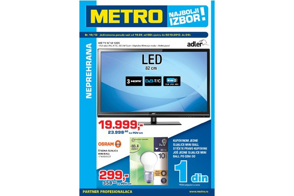 Metro katalog septembar 2013