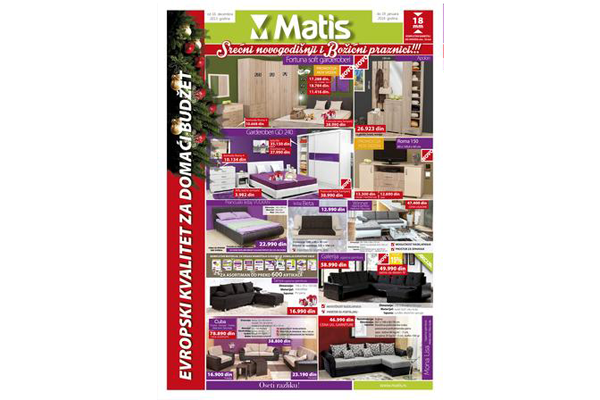 Matis katalog letak Decembar 2013 - Januar 2014