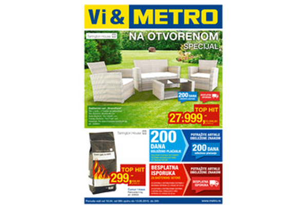 Metro katalog akcija - Sve za baštu