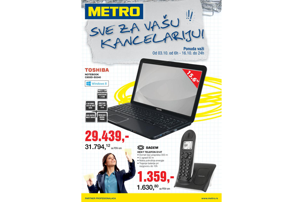 Metro katalog akcija kancelarija oktobar 2013