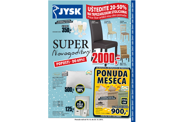 JYSK katalog - Decembar 2013 - Nedeljna ponuda 3