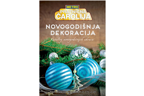 Metro Novogodišnja Dekoracija