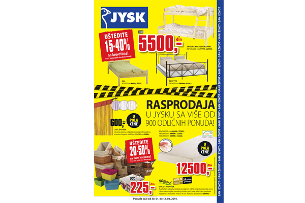 JYSK katalog - Februar 2014