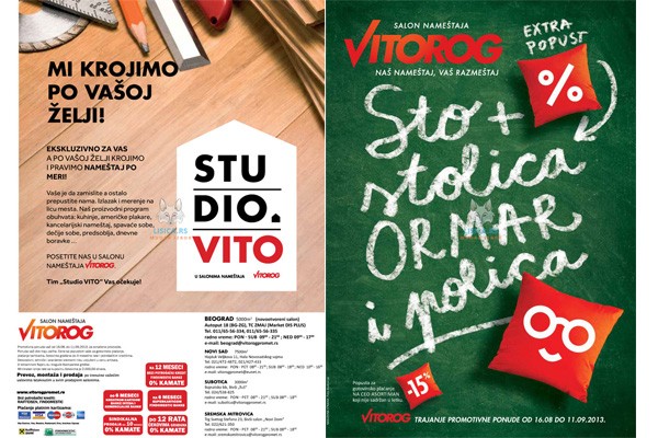 Katalog Vitorog - Vitorog Extra popust !!!