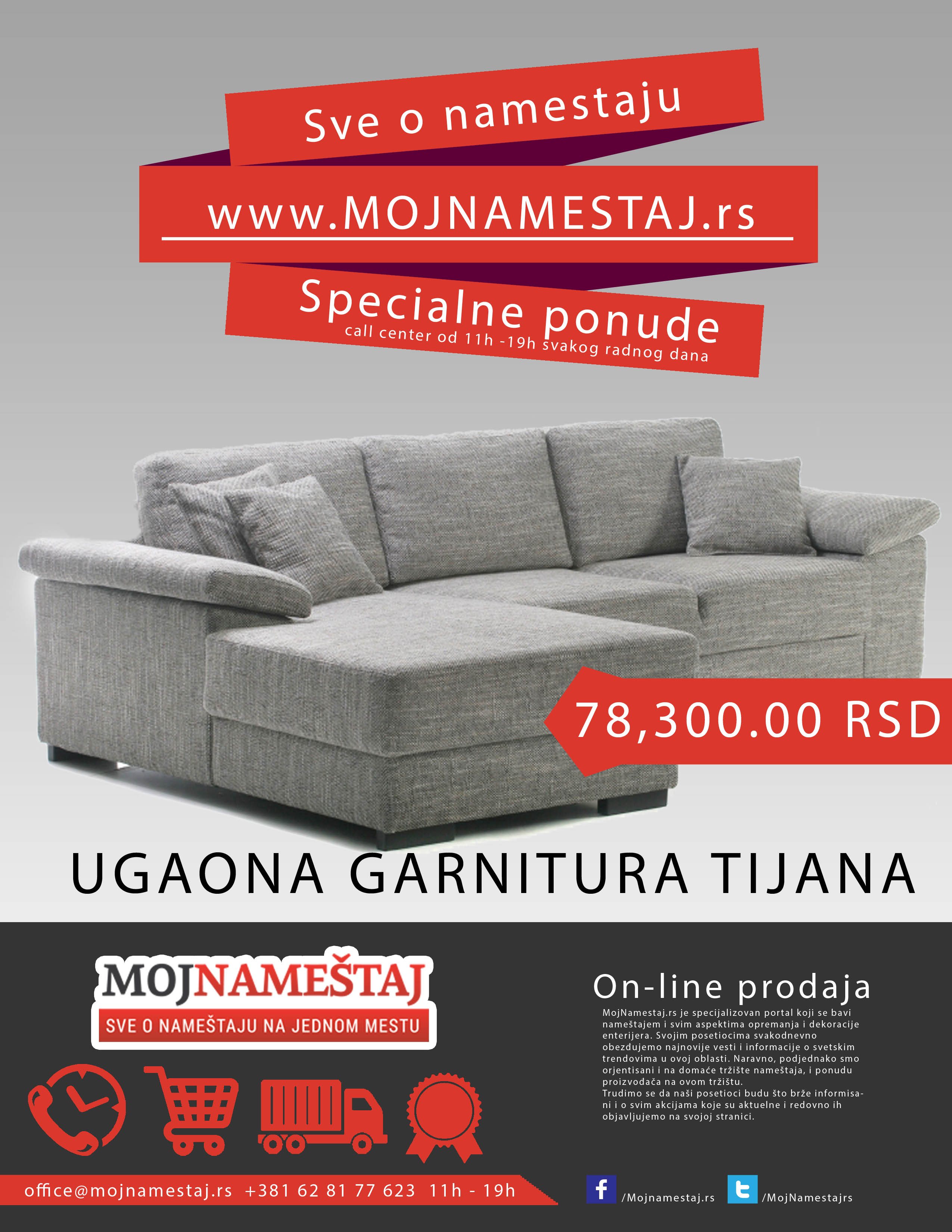 Moj Nameštaj katalog - Specijalne Ponude