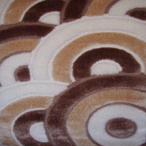 PUFFY SOFTY 3D 2208 WHITE BROWN