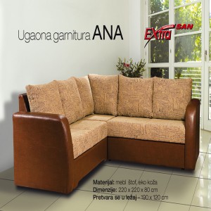 Ugaona garnitura ANA