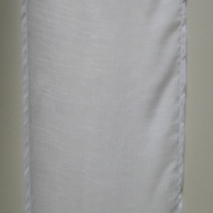 Zavesa Gužvani Markizet sa olovom - white 001
