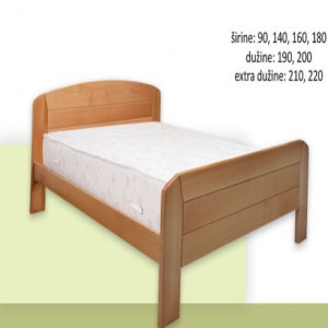 Krevet Drveni - LUX 140x200