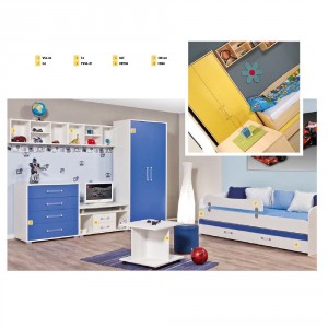 Dečija soba KIKI belo plava