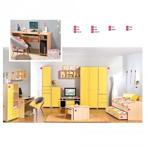 Dečija soba KIKI jasen žuta