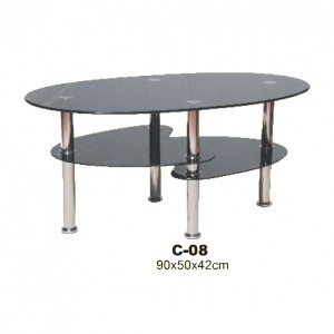 Klub sto C08 crni