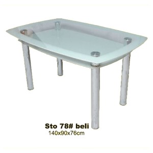Trpezarijski sto 78# beli