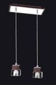 Ozcan luster sa 2 sijalice Delos 6045-2A venge