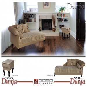 Tabure i sofa Dunja