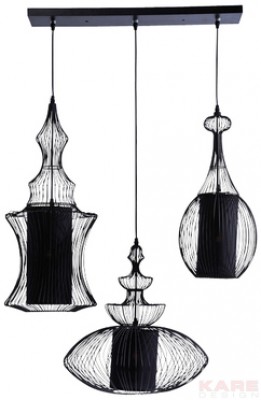 Pendant Lamp Swing Iron Tre
