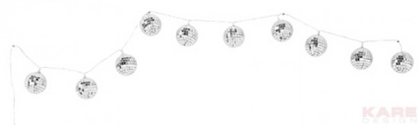 Light Chain Disco Balls 10 Lights