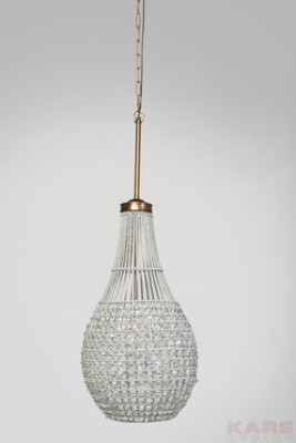 Pendant Lamp Art Deco Crystal Drop