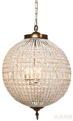 Pendant Lamp Art Deco Crystal 60cm