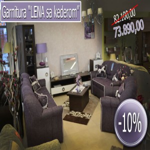 Garnitura Lena sa kederom