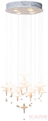 Pendant Lamp Falling Rotary
