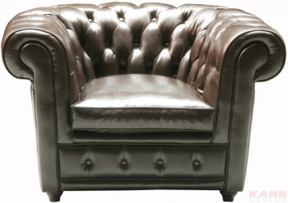 Arm Chair Oxford Genuine Leather