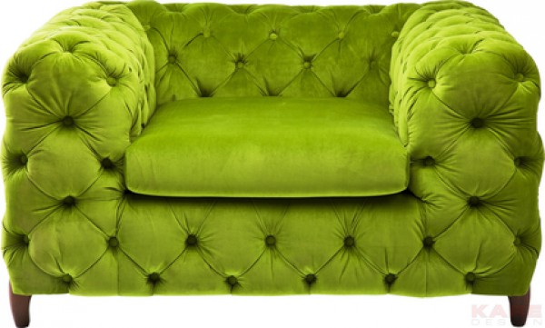 Arm Chair Desire Velvet Green