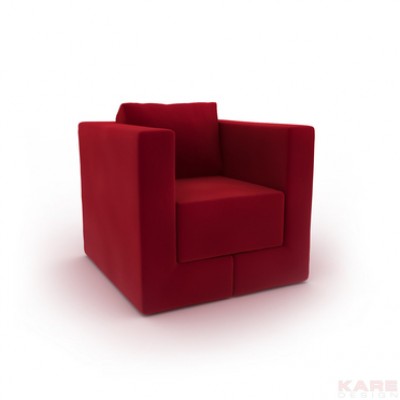 Arm Chair Metamorphosis Red
