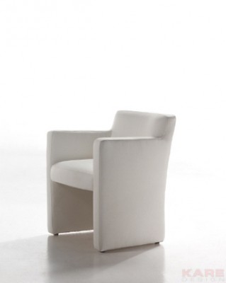 Arm Chair Slow Food white KARE + Studio Divani