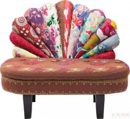 Bench Peacock New Patchwork