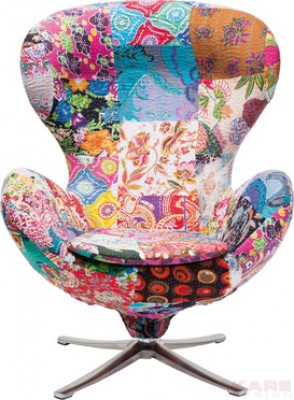 Swivel Chair Lounge Flower Surprise