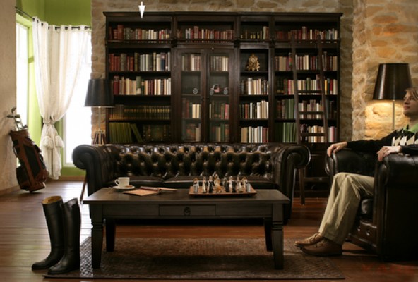 Cabana Library element Display Cabinet