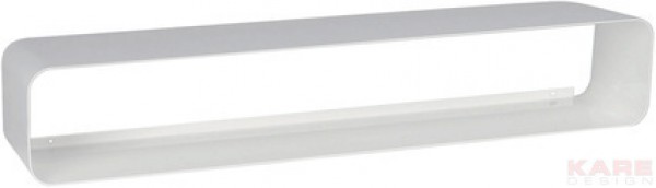 Lounge M CD Wall Shelf 120 White