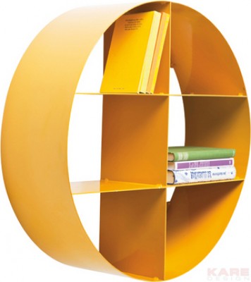 Wall Shelf Circle Cross Mustard