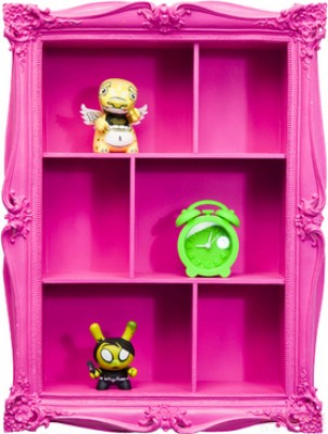 Wall Shelf Collector Barock Pink