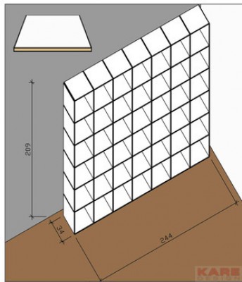 Shelf Logical Home 209 x 244 cm