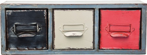 Wall Shelf Mix It 3Drw
